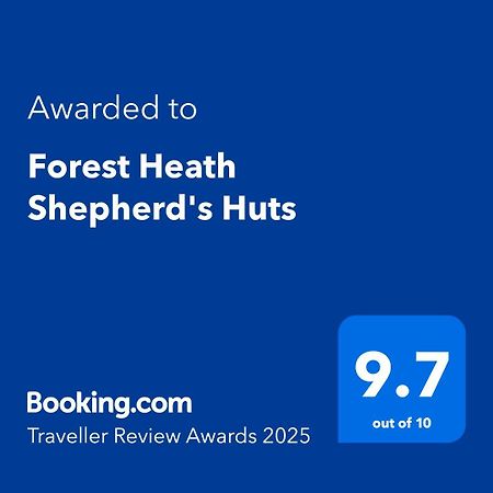 Forest Heath Shepherd'S Huts 링우드 외부 사진